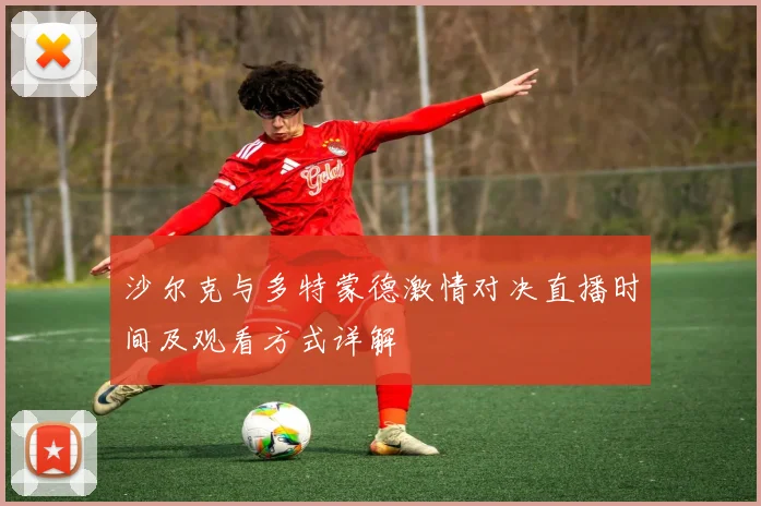 沙尔克与多特蒙德激情对决直播时间及观看方式详解